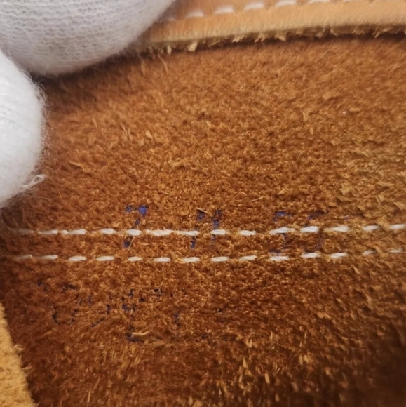 LL Bean duck boots size 7 M hunting waterproof rain rubber leather brown tan - Picture 13 of 15